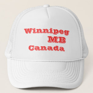 Winnipeg Manitoba Canada Trucker Hat