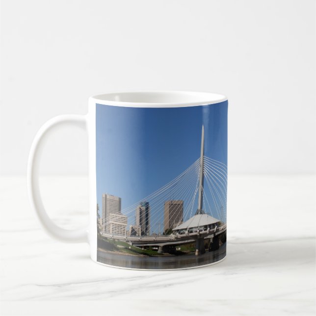 Winnipeg Provencher Bridge Coffee Mug (Left)