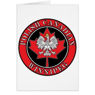 Winnipeg Round Polish Canadian Leaf