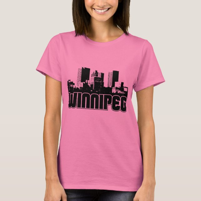 Winnipeg Skyline T-Shirt (Front)
