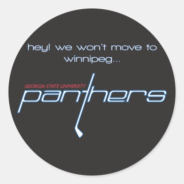Winnipeg Sticker, 3 inches Classic Round Sticker (Front)
