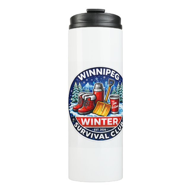 Winnipeg Winter Survival Tumbler – Timmies (Front)