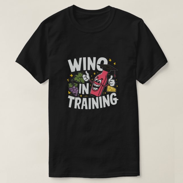 Wino in training T-Shirt (Design Front)