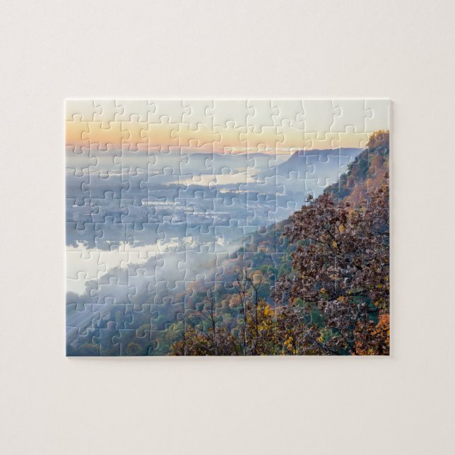 Winona Autumn Sunrise Puzzle (Horizontal)