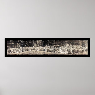 Winona Lake IN Bible Photo 1915 Poster