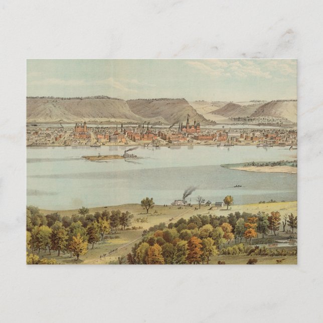 Winona, Minnesota Postcard (Front)