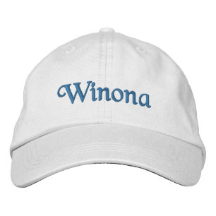 Winona Personalised Embroidered Baseball Cap / Hat