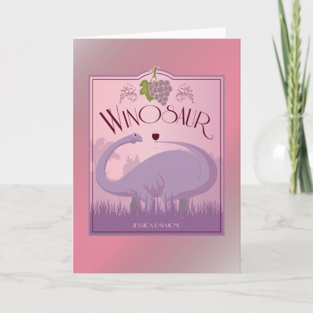 Winosoaur Card (Front)