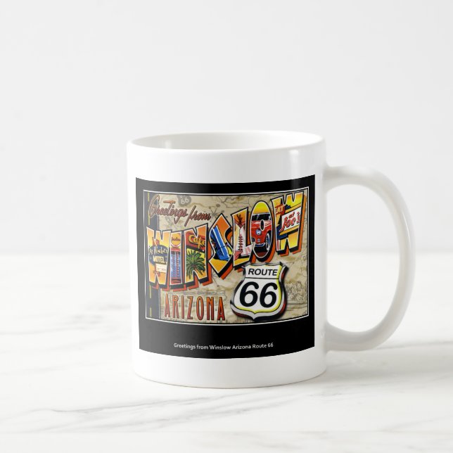 winslow arizona coffee mug (Right)