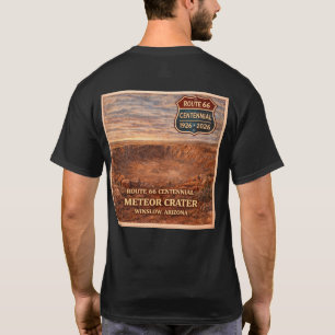 Winslow Arizona Meteor Crater Centennial T-Shirt