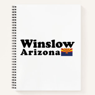 Winslow, Arizona Spiral Notebook