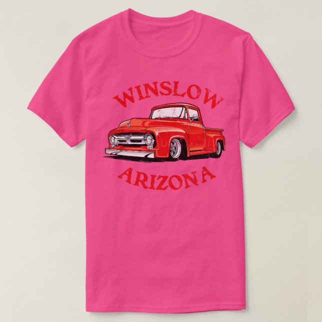 Winslow Arizona T-Shirt (Design Front)