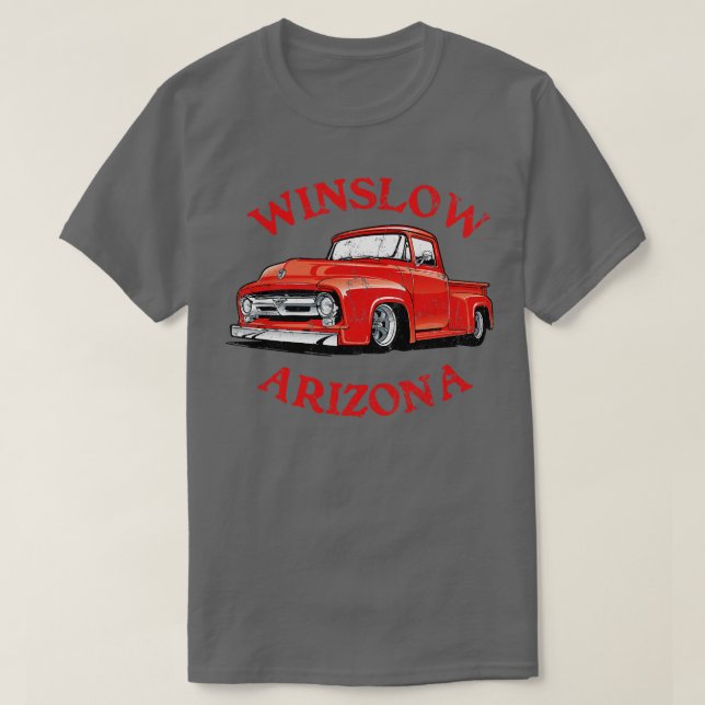 Winslow Arizona T-Shirt (Design Front)
