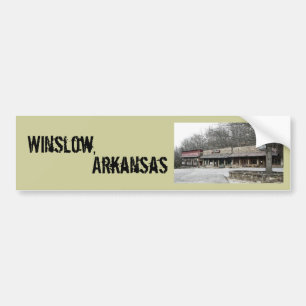 Winslow ,Arkansas Bumper Sticker