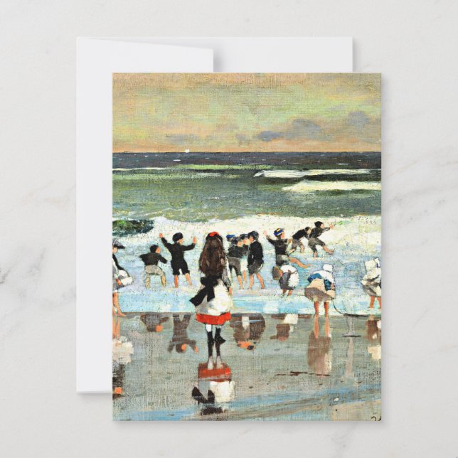 Winslow Homer - Beach Scene (Front)