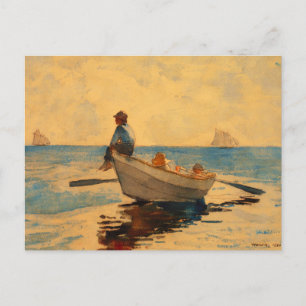 Winslow Homer Boys in a Dory Postcard