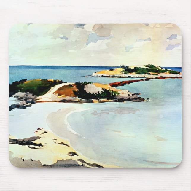 Winslow Homer - Gallows Island Mouse Pad (Front)