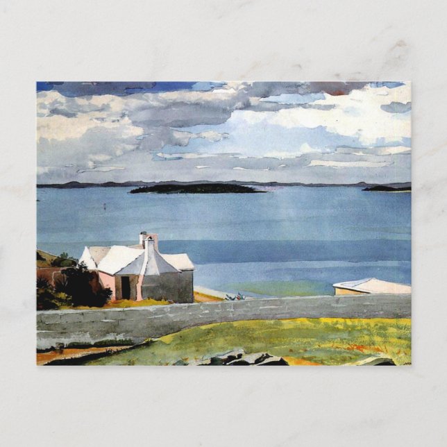 Winslow Homer - Inland Water, Bermuda Postcard (Front)