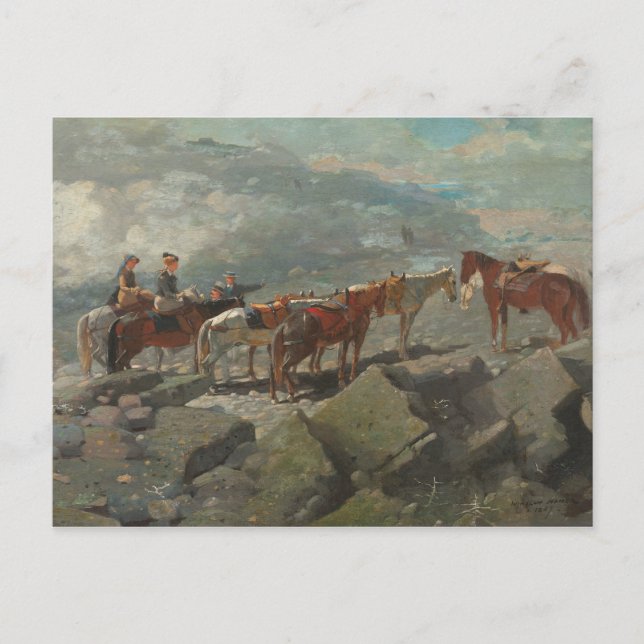 Winslow Homer - Mount Washington Postcard (Front)