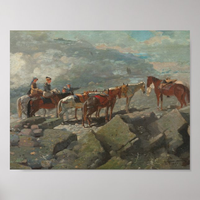 Winslow Homer - Mount Washington Poster (Front)
