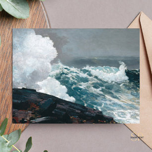 Winslow Homer Northeaster Postcard