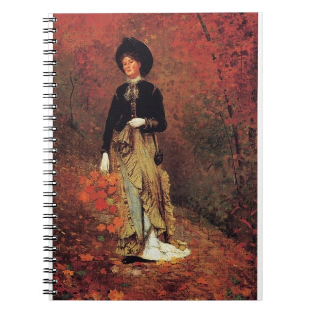Winslow Homer painting, Autumn Notebook (Front)