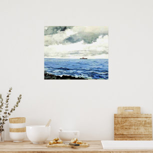 Winslow Homer painting, Bermuda, Poster