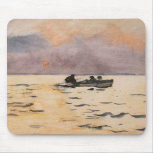 Winslow Homer - Rowing Home Mouse Pad