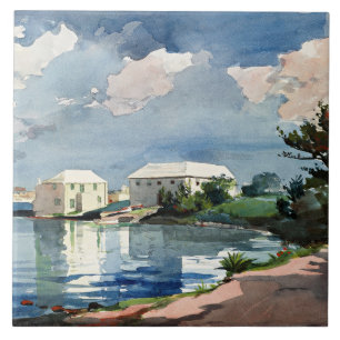 Winslow Homer, Salt Kettle, Bermuda Tile