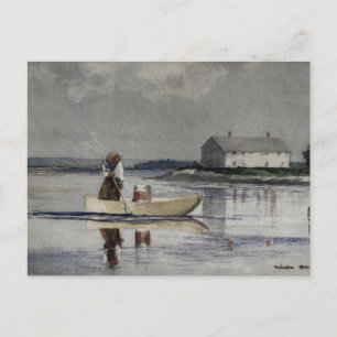 Winslow Homer - Spreading Eels Postcard