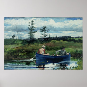 Winslow Homer - The Blue Boat Poster