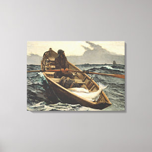 Winslow Homer - The Fog Warning Canvas Print
