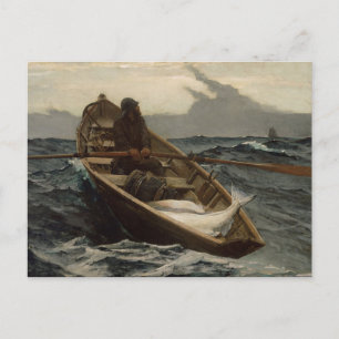 Winslow Homer - "The Fog Warning" Postcard