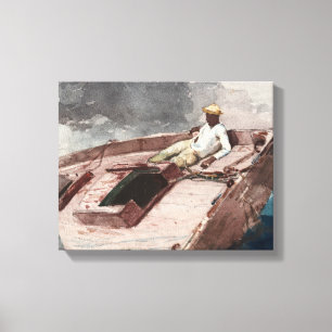 Winslow Homer - The Gulf Stream Canvas Print