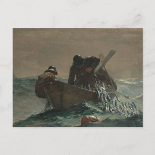 Winslow Homer - The Herring Net Postcard (Front)