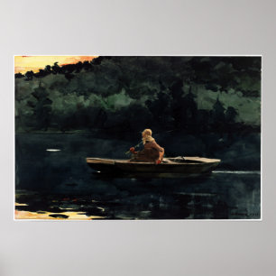 Winslow Homer The Rise Poster