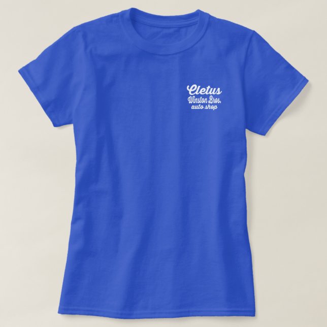 Winston Bros. Auto Shop Shirt - Cletus (Design Front)
