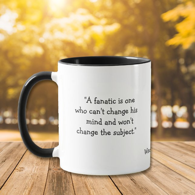 Winston Churchill Conservatives Liberals Fanatics Mug (Creator Uploaded)