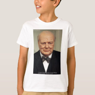 Winston Churchill Failure Wisdom Quote Gifts T-Shirt