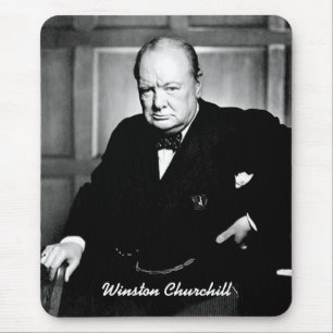 Winston Churchill Mouse Pad