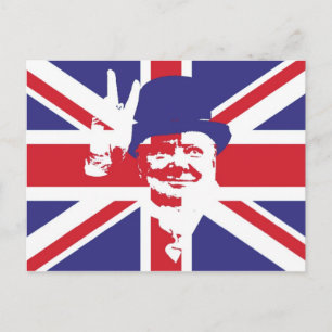 Winston Churchill Postcard