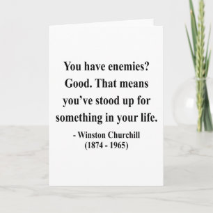 Winston Churchill Quote 3a Card
