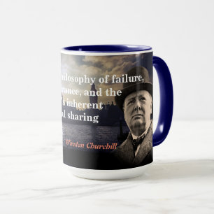 Winston Churchill Quote On Socialism Mug