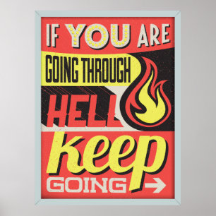 Winston Churchill Quote Poster