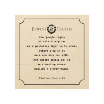 winston churchill quote rustic wall plaque