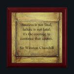 Winston Churchill Quote; Success Vintage Aged Wood Gift Box<br><div class="desc">Winston Churchill Quote; Success,  with Vintage Aged Wood background,  Gift Boxes. Success is not final,  failure is not fatal: it is the courage to continue that counts. - Winston Churchill Quote. Success is not final,  failure is not fatal; it's the courage to continue that counts.</div>