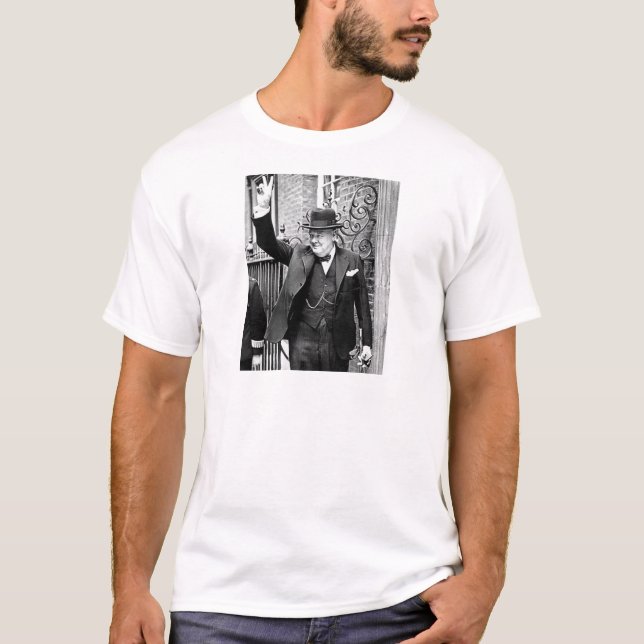 Winston Churchill T-Shirt (Front)