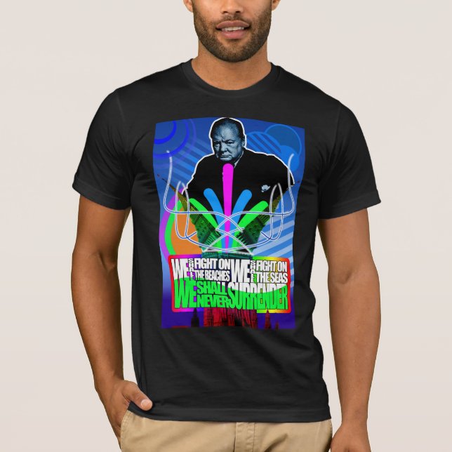 Winston Churchill T-Shirt (Front)