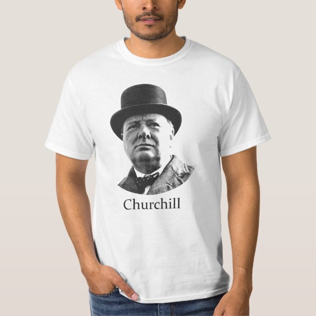 Winston Churchill T-Shirt (Front)