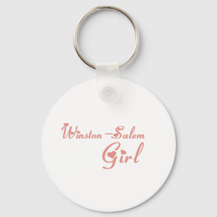 Winston-Salem Girl tee shirts Key Ring